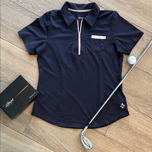 Jofit Navy Golf Polo Shirt